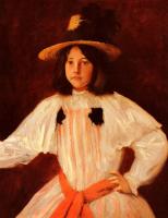 Chase, William Merritt - The Red Sash